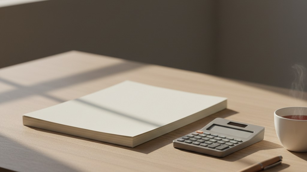 殯儀收費計劃文件放在辦公桌上